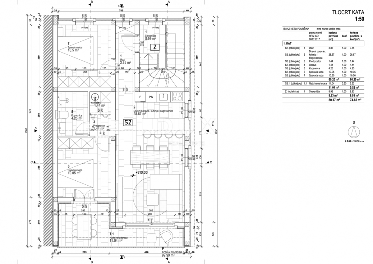 ISTRIA, ROVIGNO - Appartamento con due camere da letto in un nuovo edificio