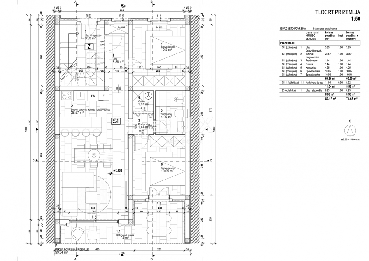 ISTRIA, ROVIGNO - Appartamento con due camere da letto al piano terra di un nuovo edificio