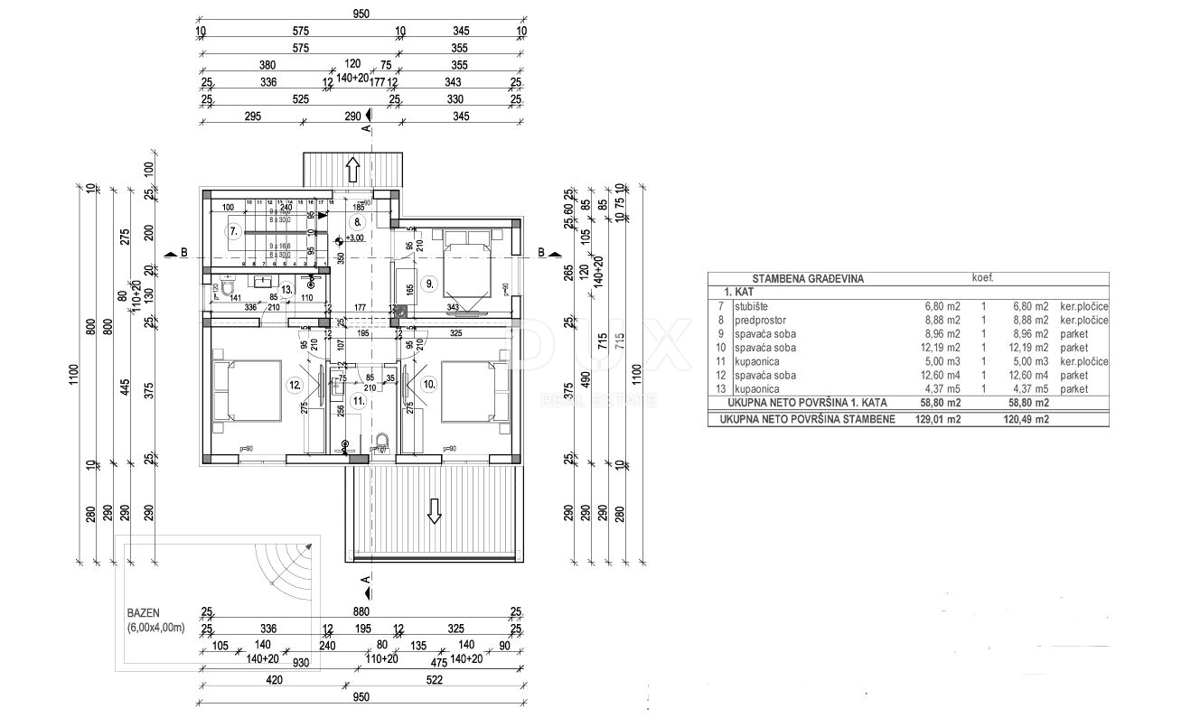 ISTRIA, SVETVINČENAT - Tre appezzamenti di terreno con permessi validi