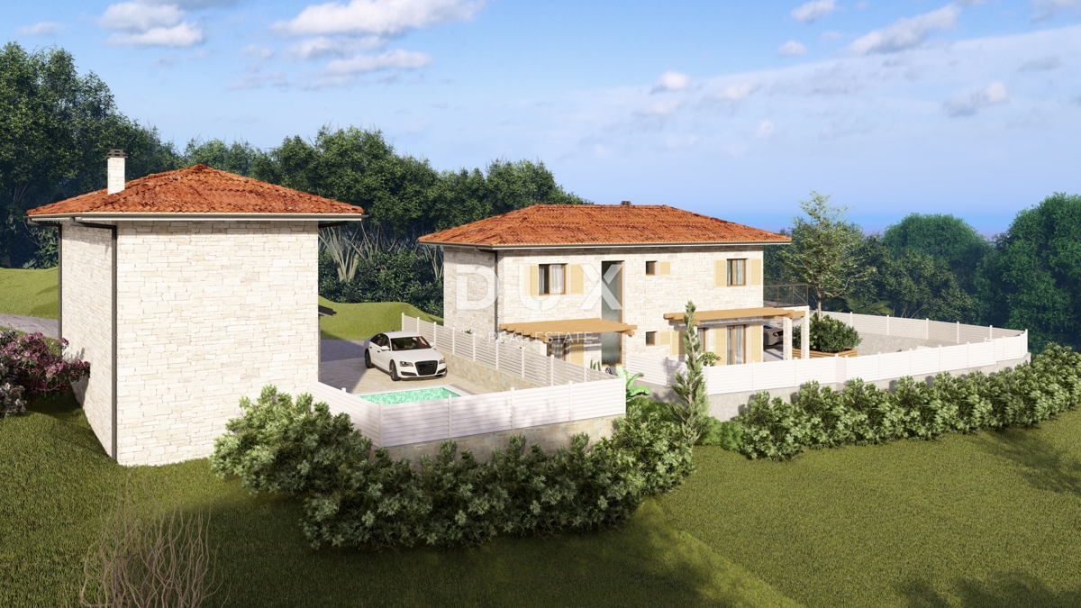 ISTRIA, MOMIANO – DUE OGGETTI IN PIETRA CON UN PROGETTO