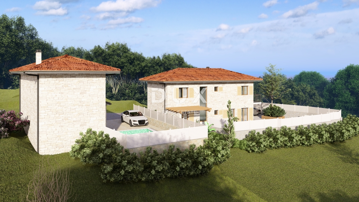 ISTRIA, MOMIANO – DUE OGGETTI IN PIETRA CON UN PROGETTO