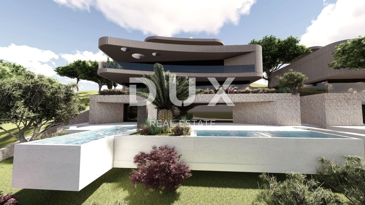 ABBAZIA, CENTRO - terreno per 10 appartamenti esclusivi a Opatija, possibilità di costruzione con vista panoramica sul mare