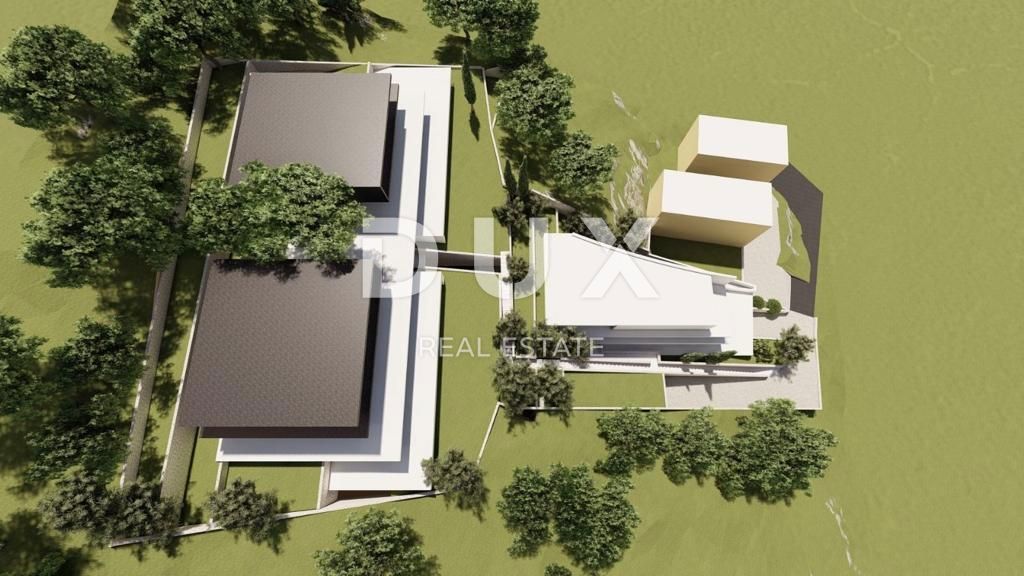 ABBAZIA, CENTRO - terreno per 10 appartamenti esclusivi a Opatija, possibilità di costruzione con vista panoramica sul mare