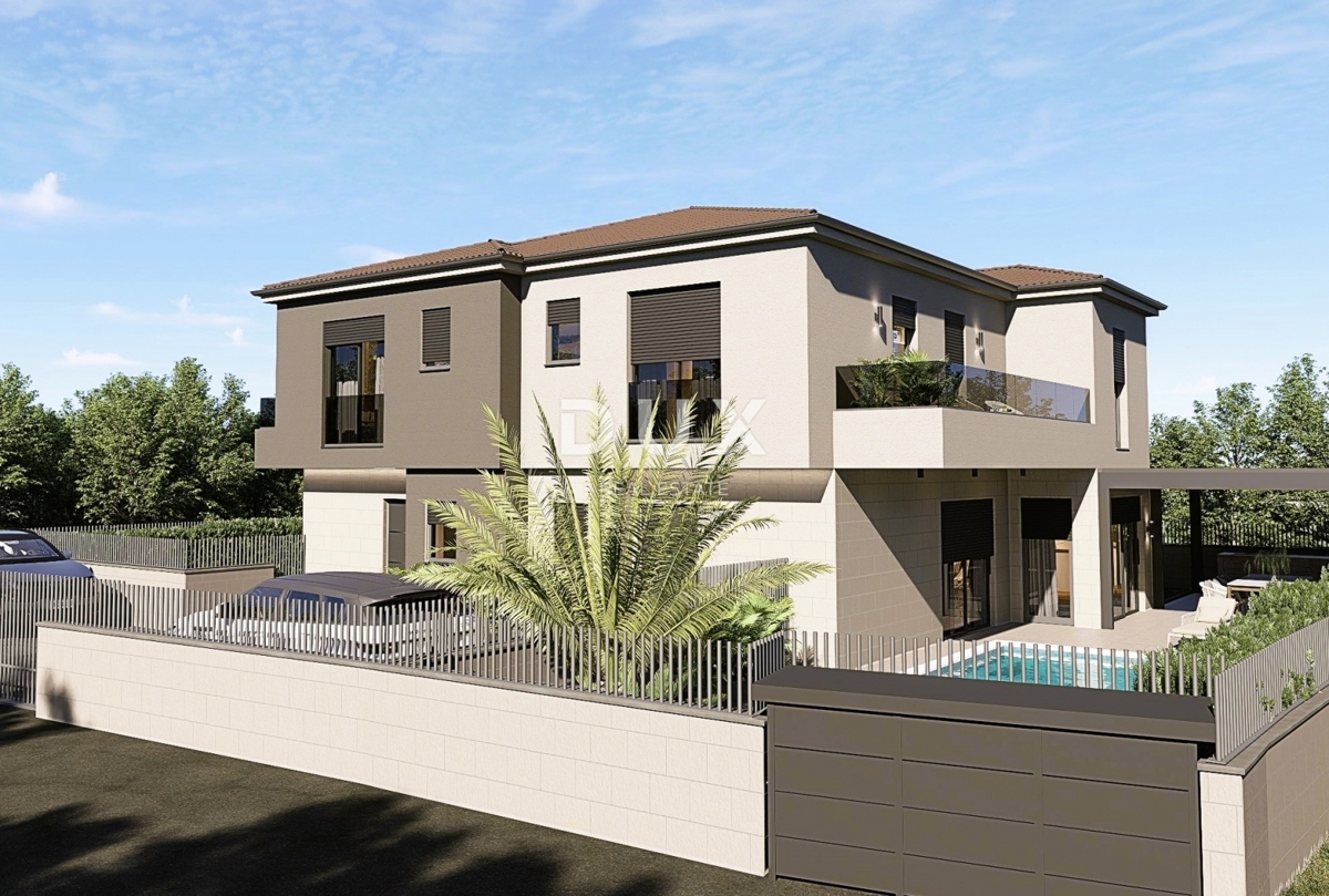 ISOLA DI KRK, MALINSKA (dintorni) - Terreno edificabile 511 m2 con progetto