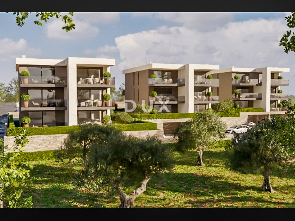 UMAG, ZAMBRATIJA - fantastico edificio nuovo a 100 metri dal mare e dalla spiaggia, POSIZIONE eccellente! Appartamento con terrazza