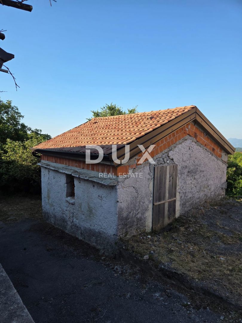 RIJEKA, VIŠKOVO - casa e annesso + cortile con vista mare! OPPORTUNITÀ!