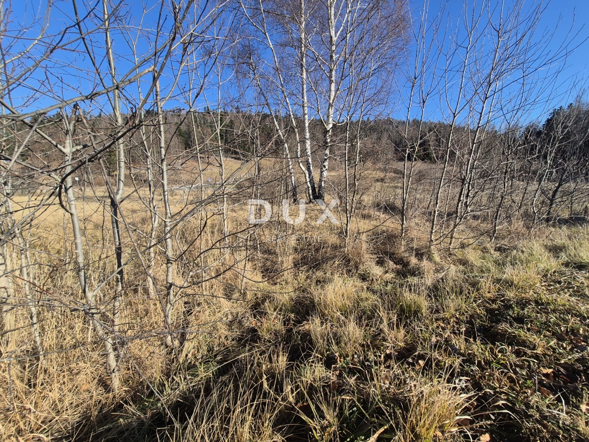 GORSKI KOTAR, FUŽINE - terreno edificabile 1476 m2 - opportunità di investimento!