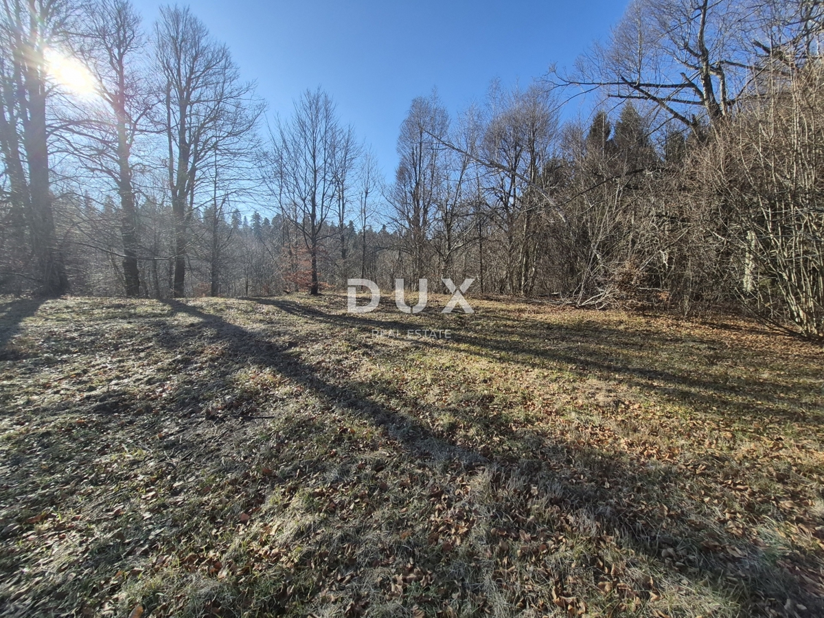 GORSKI KOTAR, FUŽINE - terreno edificabile 1476 m2 - opportunità di investimento!