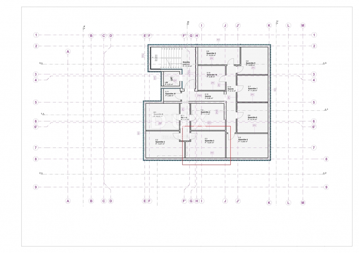ŠIBENIK, VODICE - Appartamento al piano terra di un edificio di lusso, vista mare