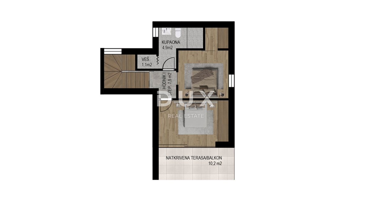 CRIKVENICA - Casa moderna con piscina e vista panoramica