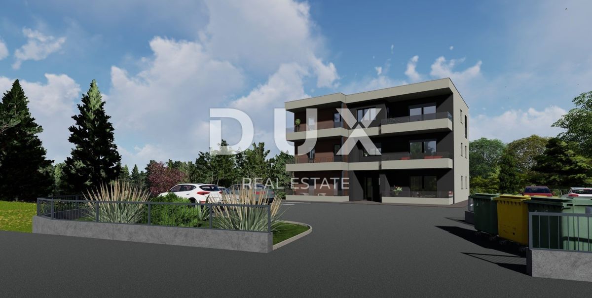 RIJEKA, VIŠKOVO - appartamento 2. (57 m2) IN NUOVA COSTRUZIONE 2 CAMERE DA LETTO + SOGGIORNO, EDIFICIO URBANO VIŠKOVO! OPPORTUNITÀ!