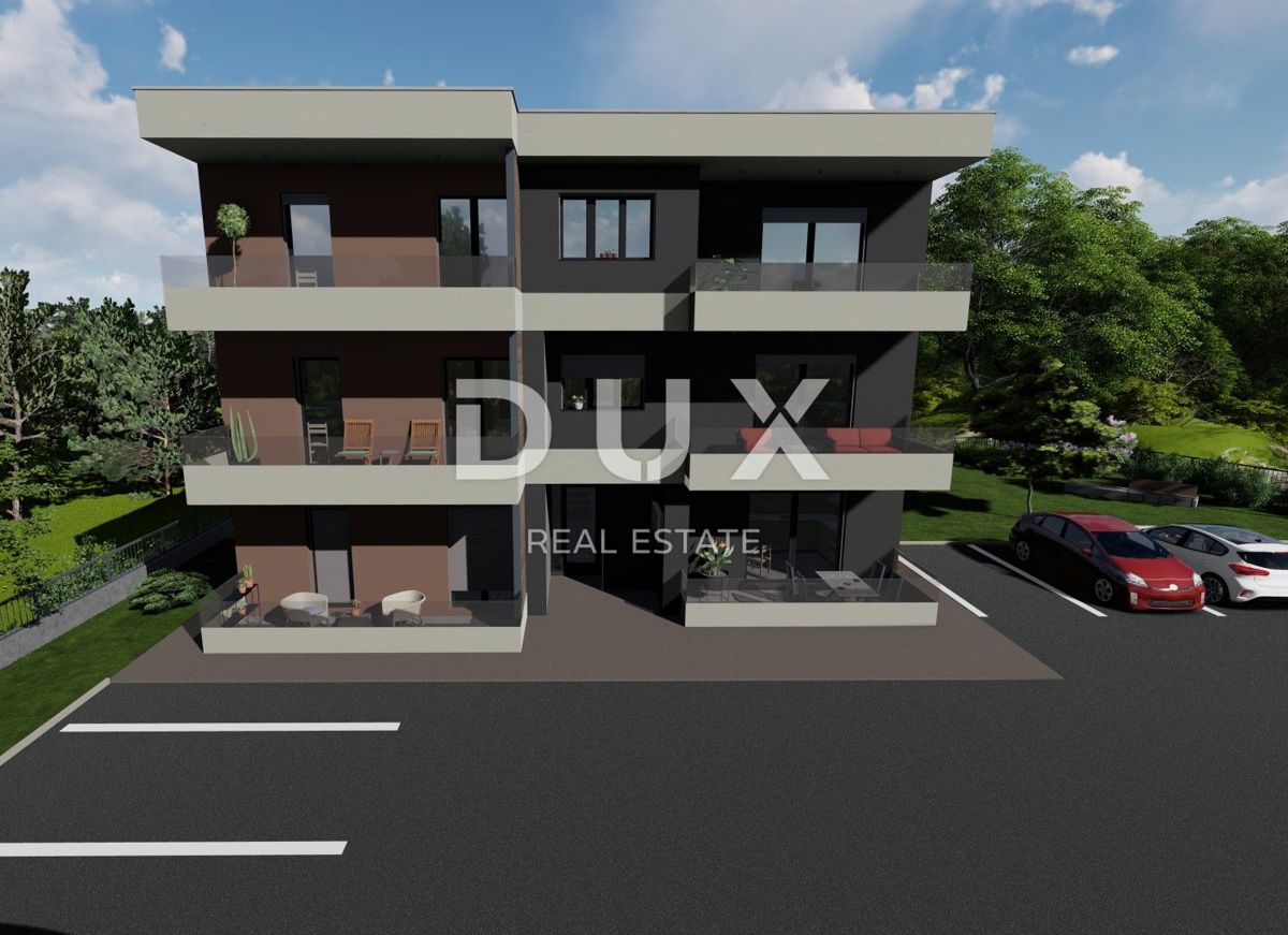 RIJEKA, VIŠKOVO - appartamento 2. (57 m2) IN NUOVA COSTRUZIONE 2 CAMERE DA LETTO + SOGGIORNO, EDIFICIO URBANO VIŠKOVO! OPPORTUNITÀ!
