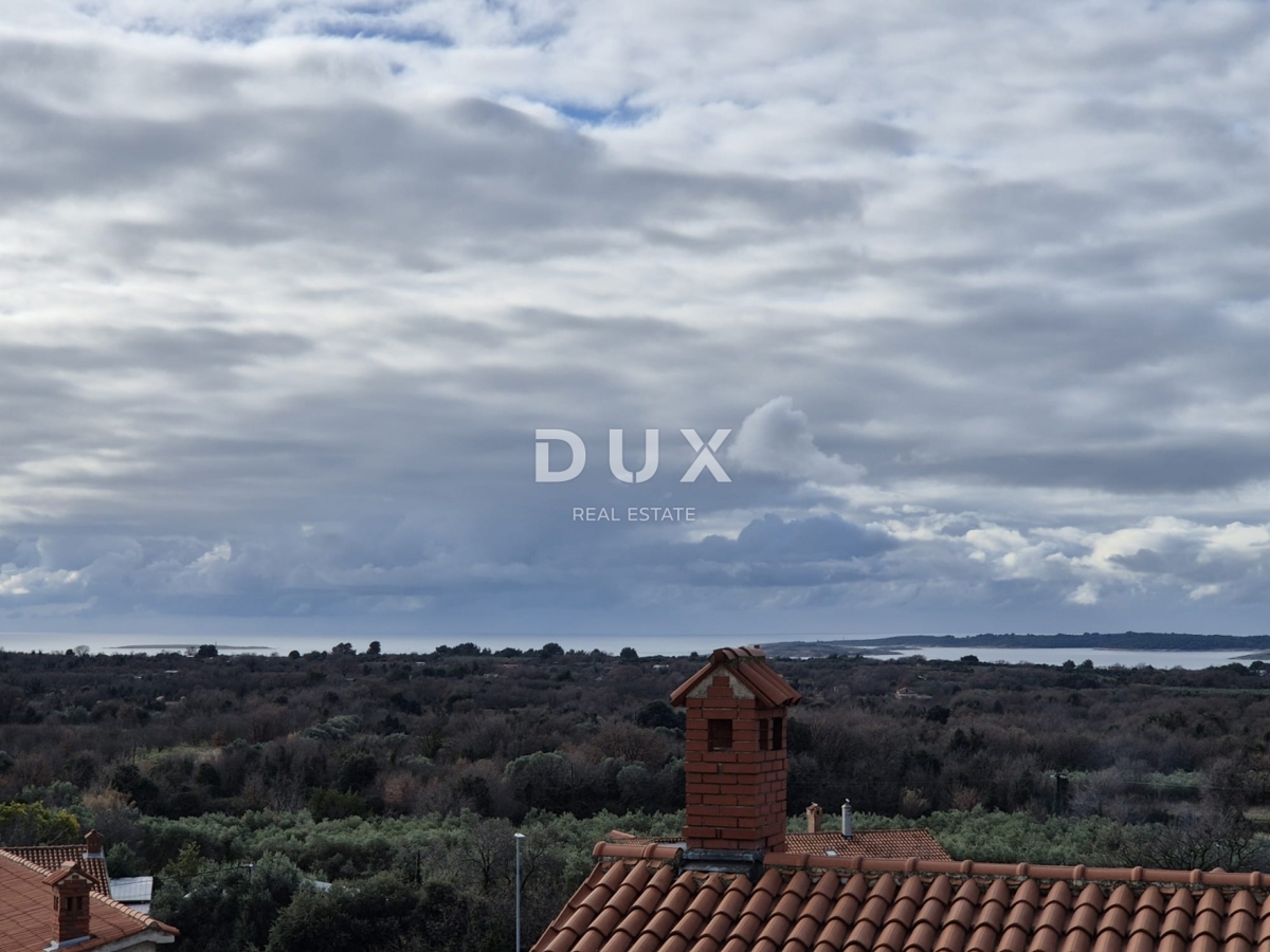 ISTRIA, LIŽNJAN - Attico con spettacolare vista sul mare!