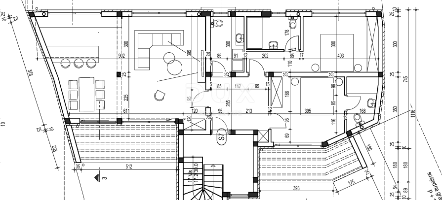 ISTRIA, LIŽNJAN - Attico con spettacolare vista sul mare!