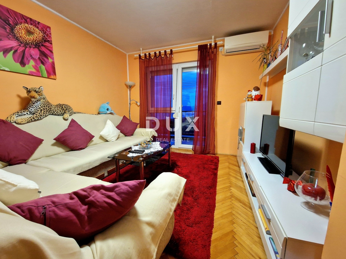 RIJEKA, ŠKURINJE - Appartamento con 2 camere da letto, loggia e vista mare in una posizione ricercata