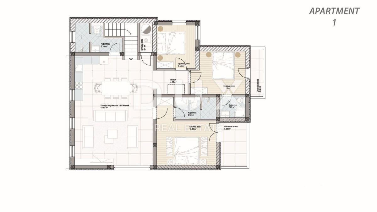 ISTRIA, PREMANTURA - Bellissimo appartamento con cortile