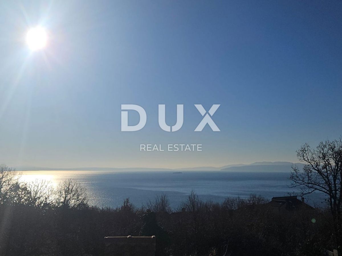 OPATIJA, VOLOSKO, POBRI - Terreno edificabile 2000m2 con vista panoramica sul mare per edilizia residenziale - appartamenti/monolocali/case unifamiliari/ville/case in affitto, vacanze con piscina