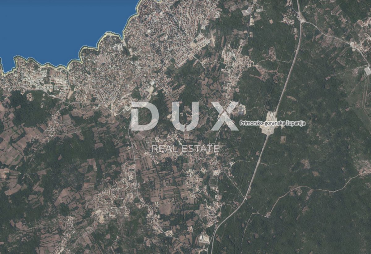 ISOLA DI KRK, MALINSKA - ESCLUSIVA!! Terreno edificabile 641 m2 con vista mare