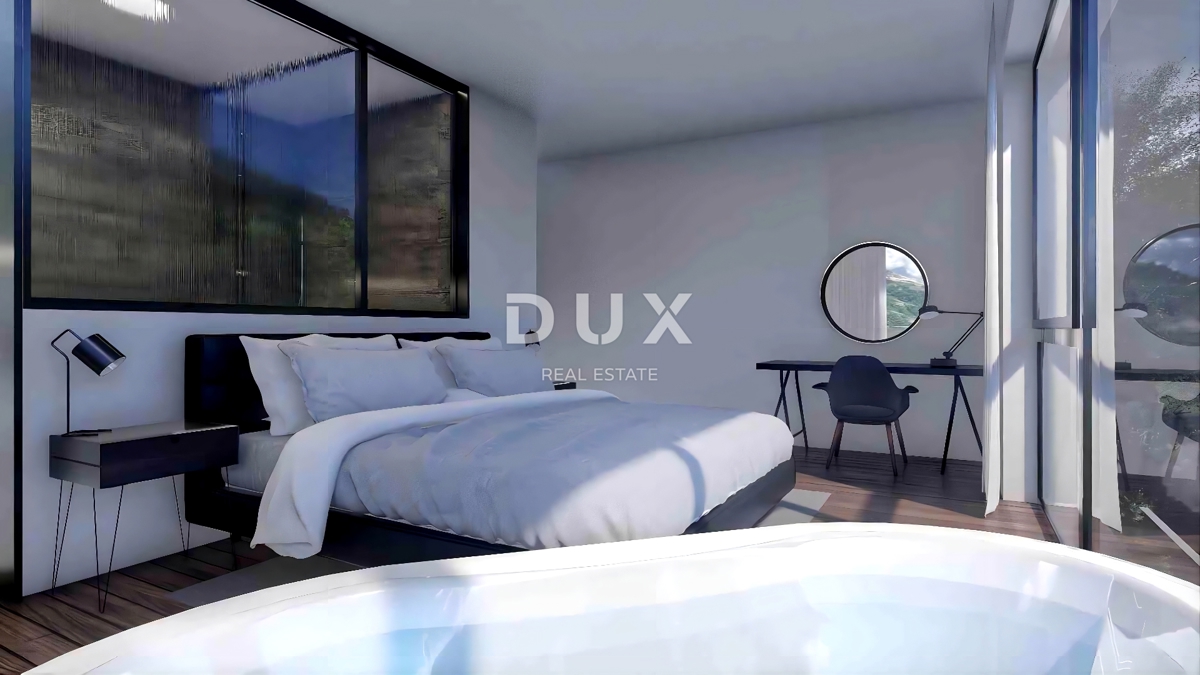 ISTRIA, MONTONA - Terreno con permesso di costruire e vista panoramica