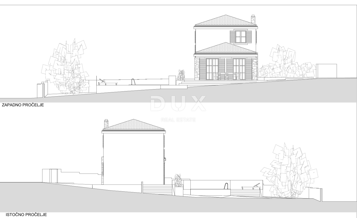 ISTRIA, VIŠNJAN - Terreno con permesso di costruire