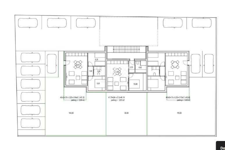 ŠIBENIK, BRODARICA - Appartamento con due camere da letto in vendita al 1° piano S4