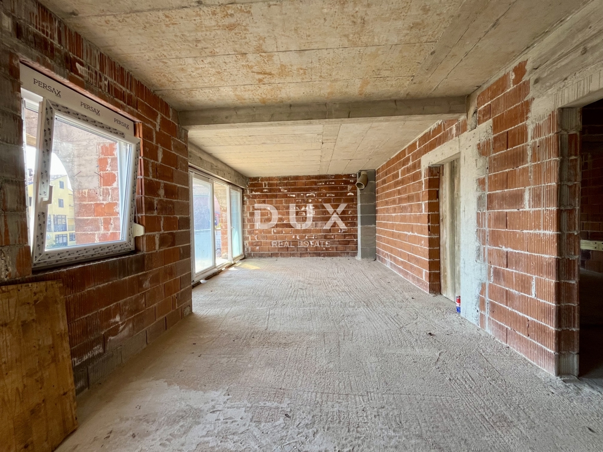 RIJEKA, SRDOČI - Appartamento di nuova costruzione con 3 camere da letto + soggiorno con balcone