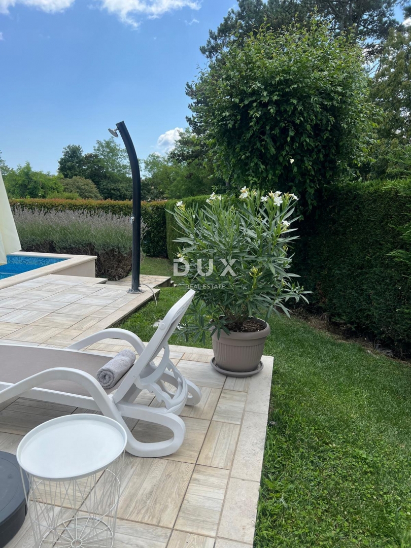 ISTRIA, LABIN - Casa con piscina in posizione tranquilla