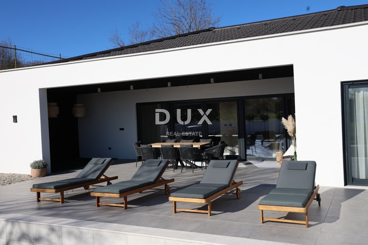 ISTRIA, LABIN - Appartamento al piano terra con piscina, edificio di nuova costruzione