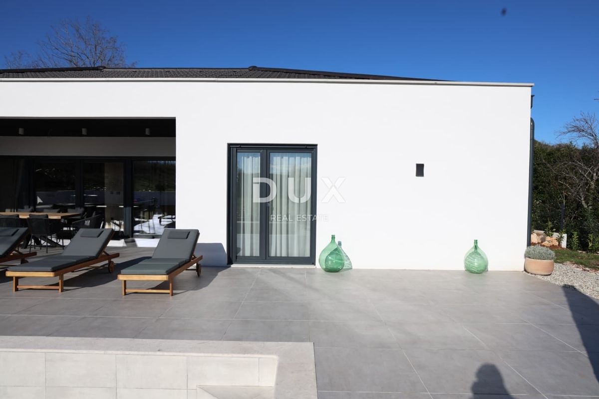 ISTRIA, LABIN - Appartamento al piano terra con piscina, edificio di nuova costruzione