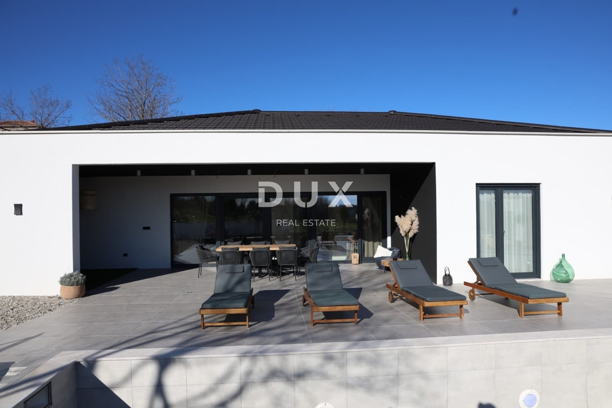 ISTRIA, LABIN - Appartamento al piano terra con piscina, edificio di nuova costruzione