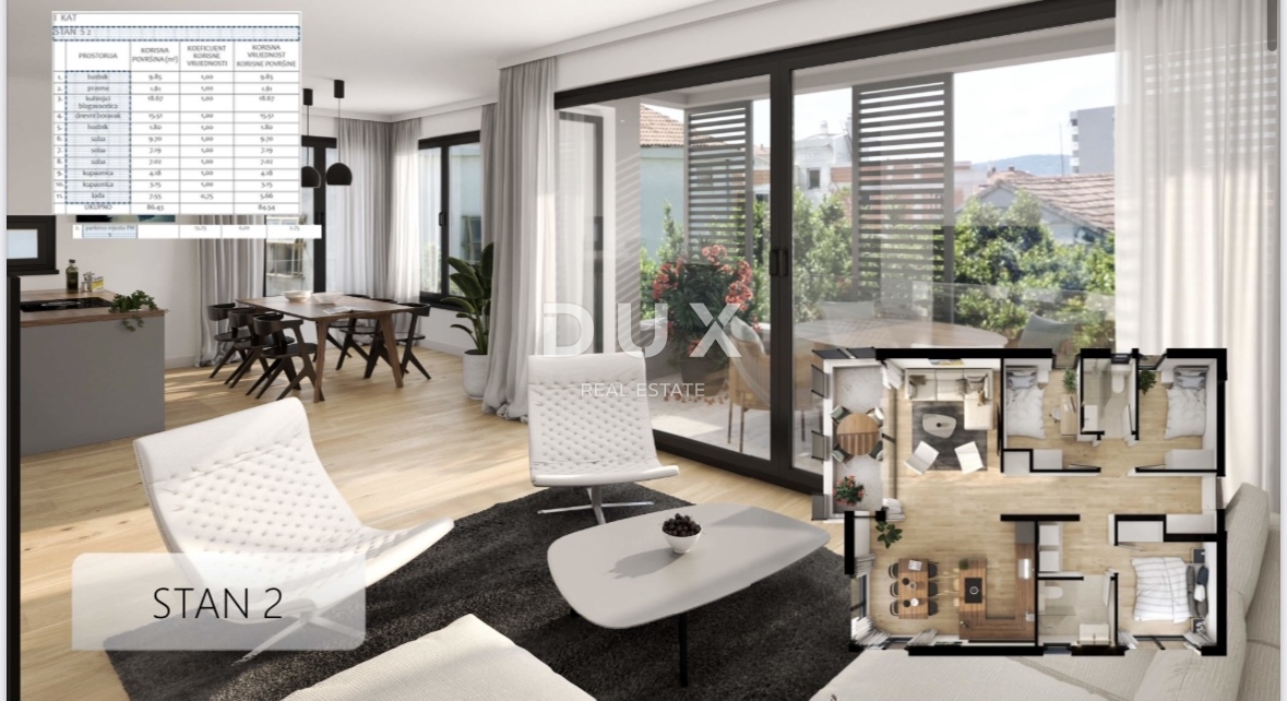 Appartamento Belafuža, Zadar, 102,19m2