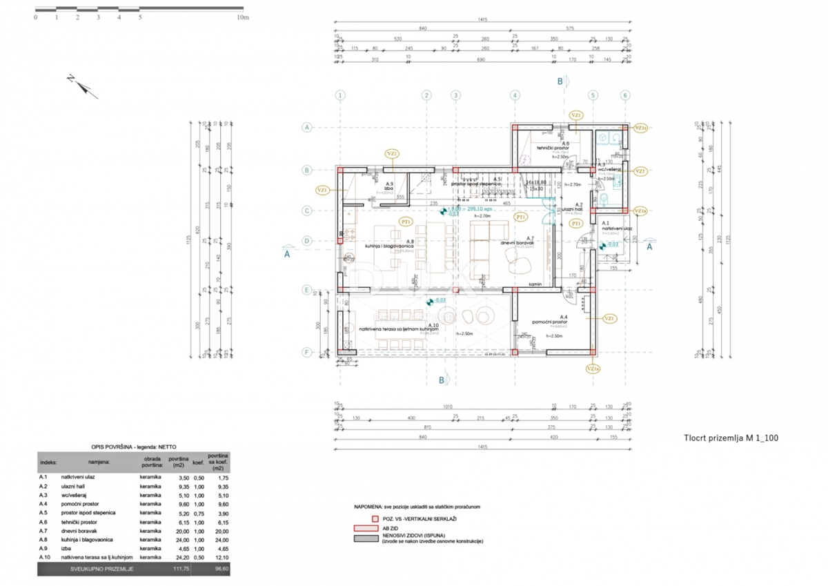 ISTRIA, MARČANA - Casa con piscina ai margini del villaggio