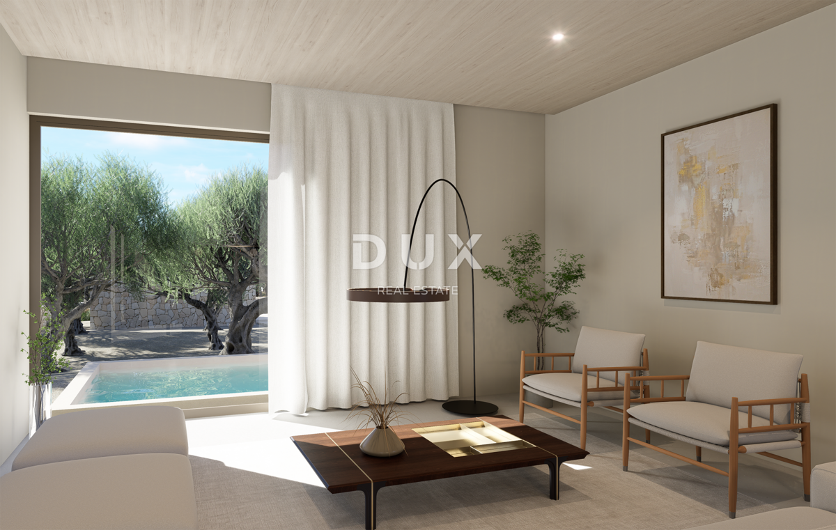 DALMATIA, PRIMOŠTEN - Terreno edificabile con permesso di costruzione + parte agricola