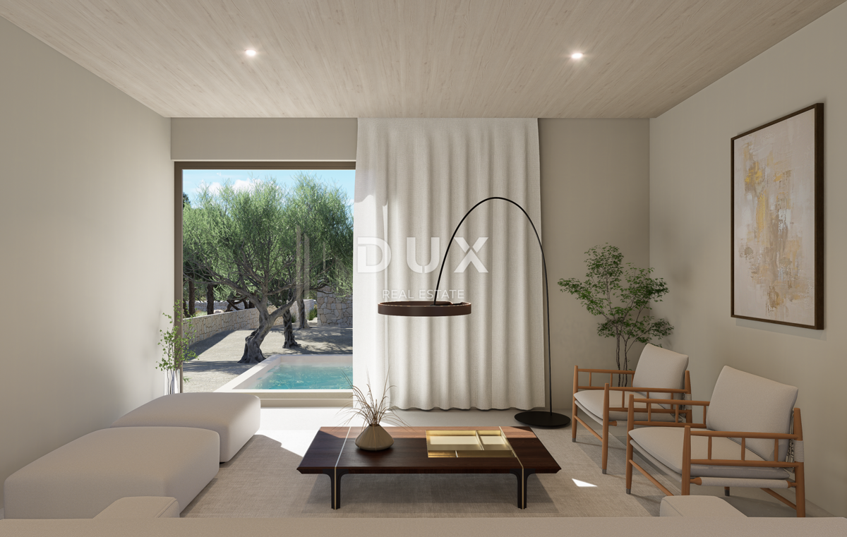 DALMATIA, PRIMOŠTEN - Terreno edificabile con permesso di costruzione + parte agricola