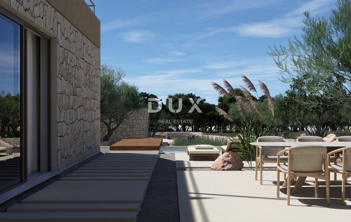 DALMATIA, PRIMOŠTEN - Terreno edificabile con permesso di costruzione + parte agricola