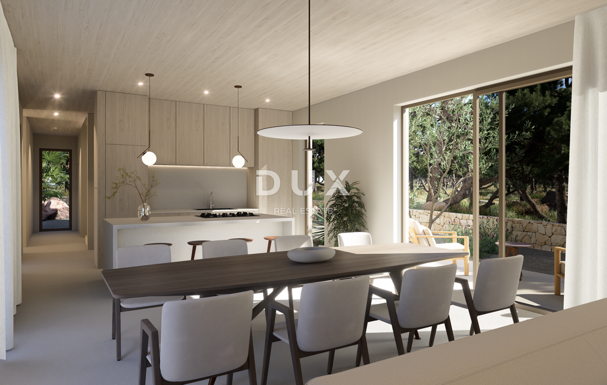 DALMATIA, PRIMOŠTEN - Terreno edificabile con permesso di costruzione + parte agricola