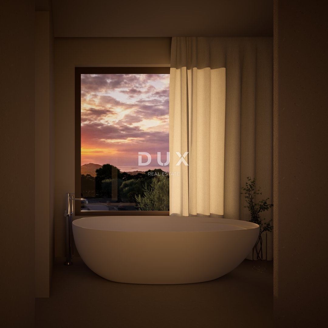 DALMATIA, PRIMOŠTEN - Terreno edificabile con permesso di costruzione + parte agricola