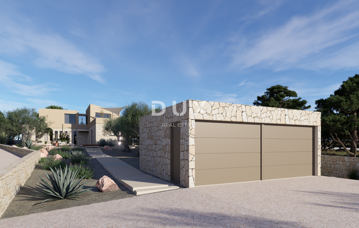 DALMATIA, PRIMOŠTEN - Terreno edificabile con permesso di costruzione + parte agricola