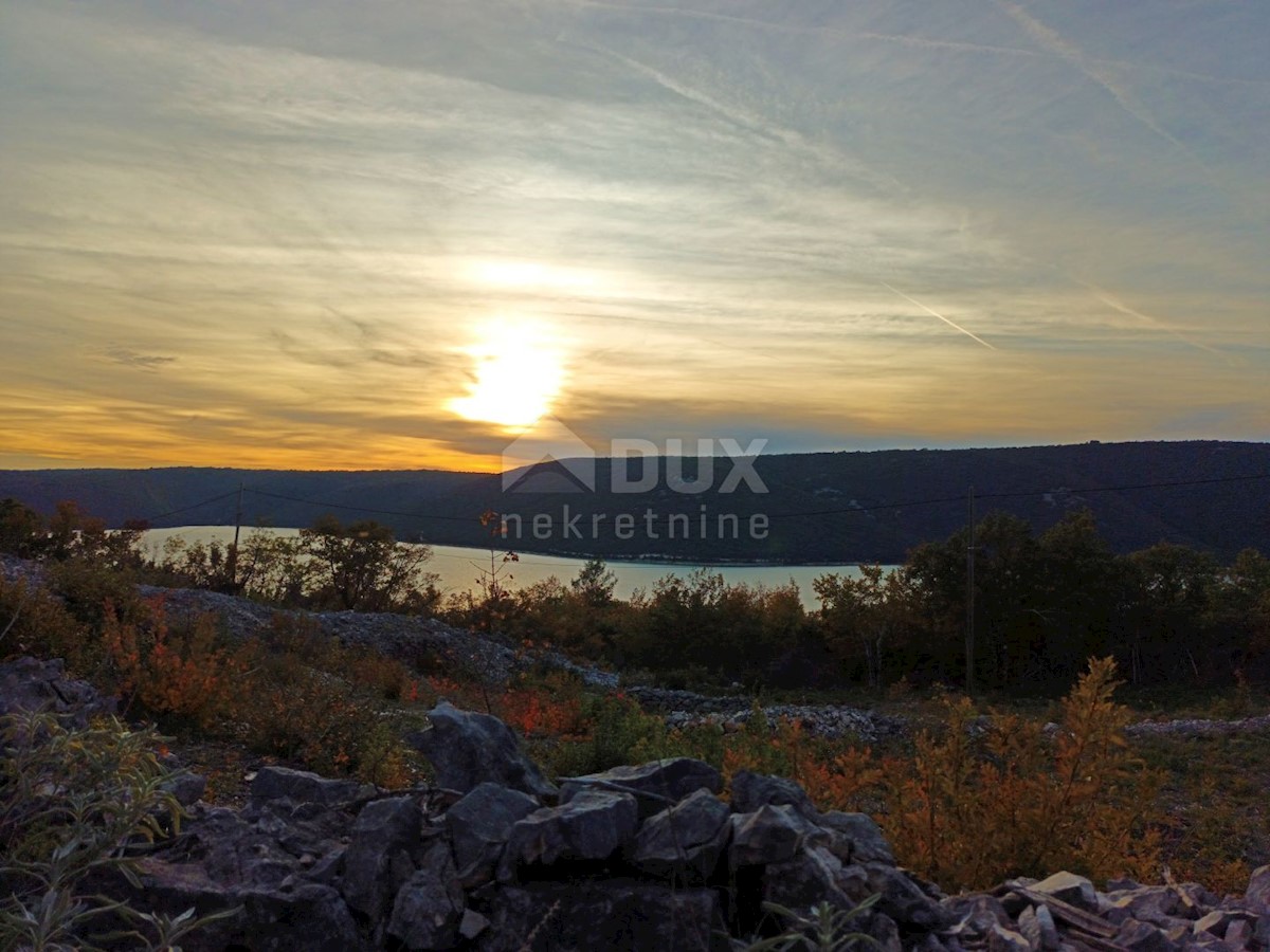 ISTRIA, RABAC - Terreno edificabile con vista mare