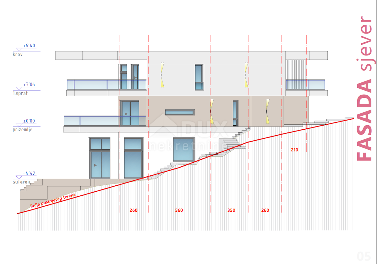 Terreno Medveja, Lovran, 1.414m2