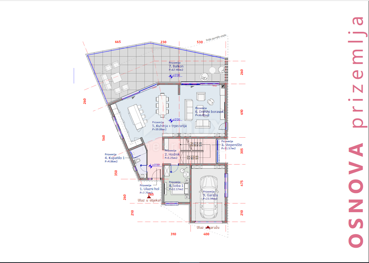 Terreno Medveja, Lovran, 1.414m2