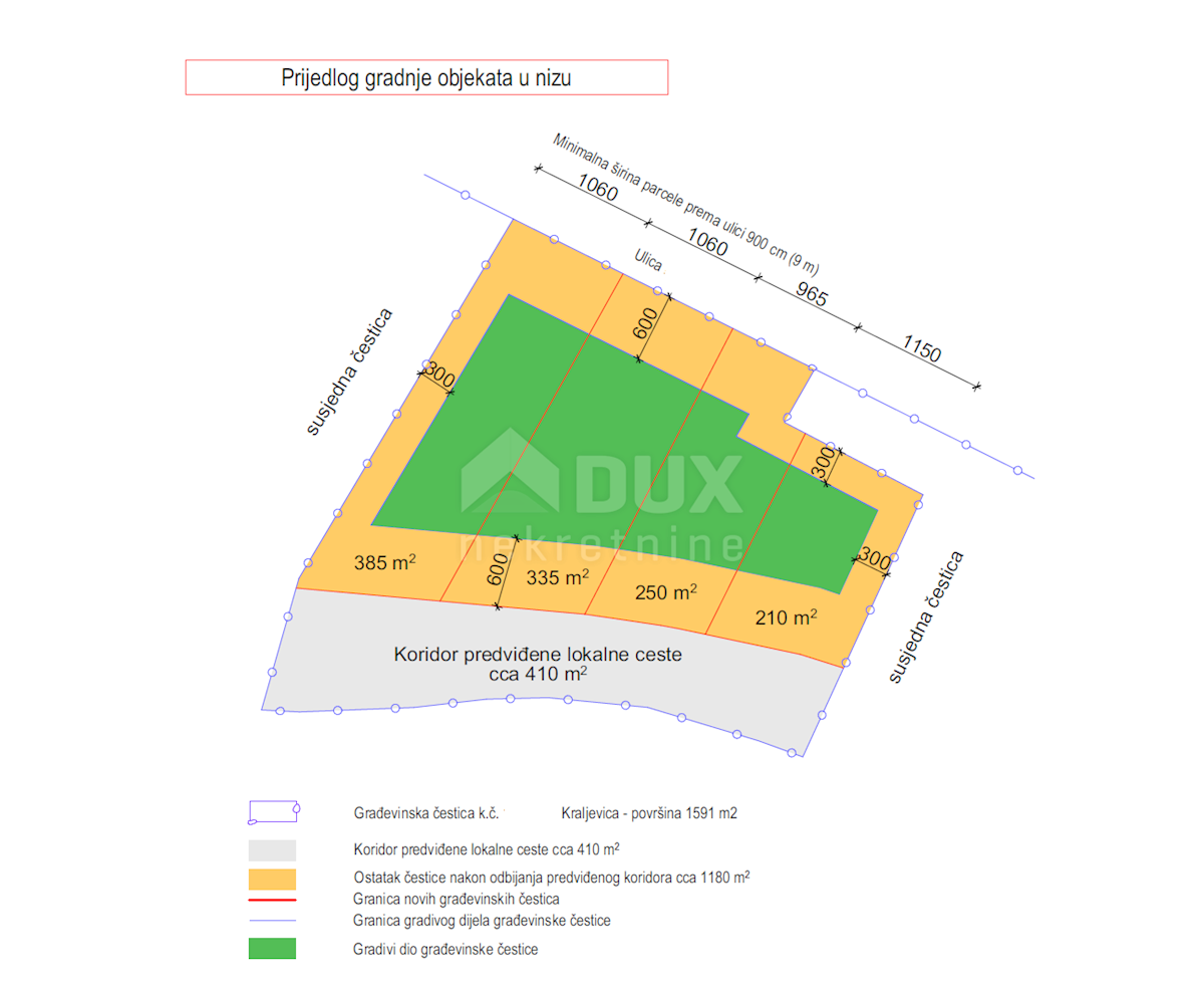 Terreno Kraljevica, 1.591m2
