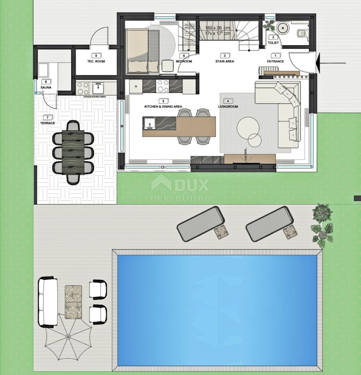Casa Poreč, 165m2
