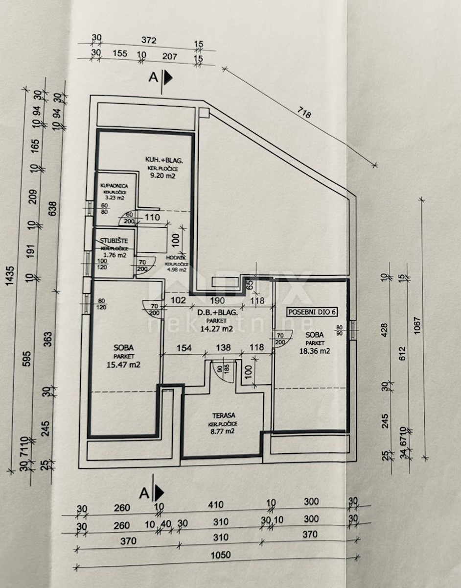 Appartamento Njivice, Omišalj, 105.000m2
