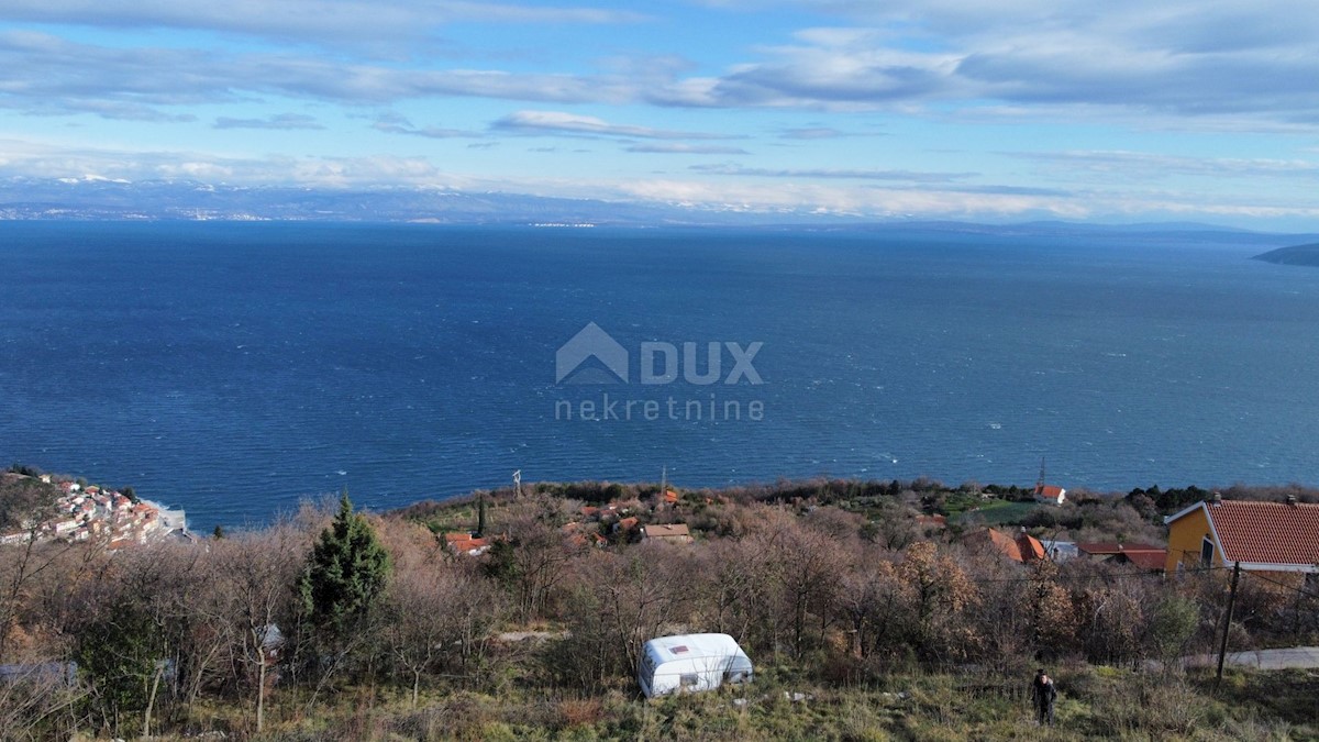 MOŠĆENIČKA DRAGA, MOŠĆENICE - Terreno edificabile con vista panoramica sul mare