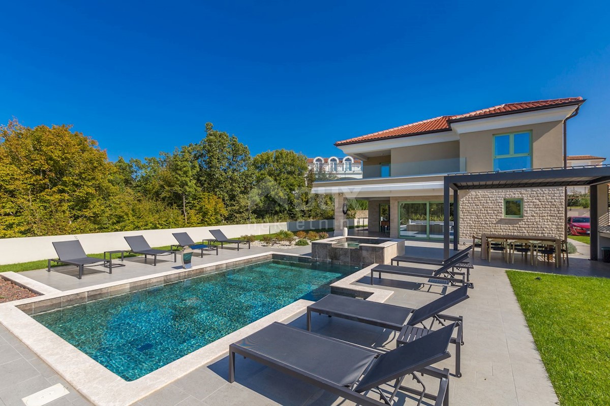 L'ISOLA DI KRK, l'area più ampia della città di Krk - Villa di design di lusso con vista panoramica sul mare