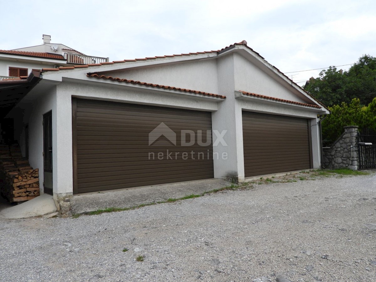 OPATIJA, KASTAV, TRINAJSTIĆI - casa 110m2 con vista mare + garage 90m2 + annessi 45m2 + ambiente 4100m2