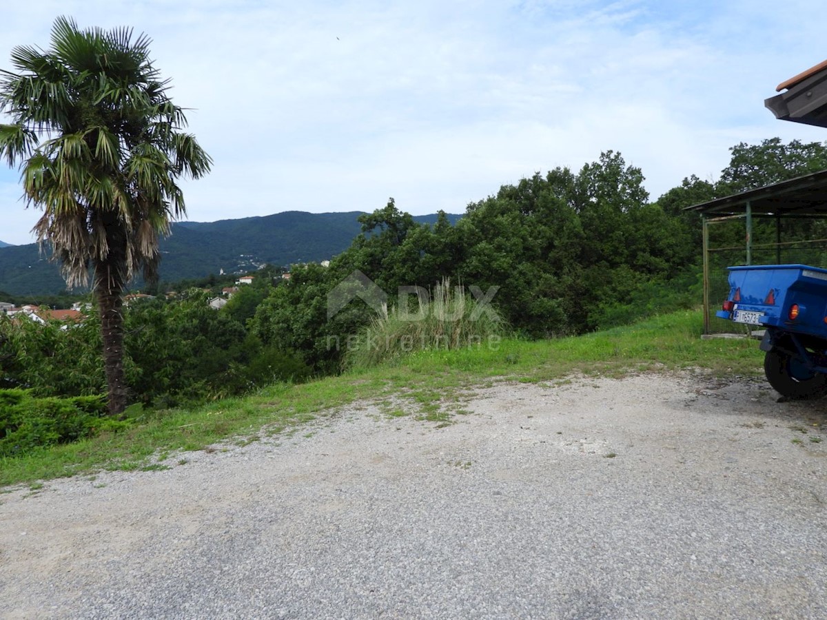 OPATIJA, KASTAV, TRINAJSTIĆI - casa 110m2 con vista mare + garage 90m2 + annessi 45m2 + ambiente 4100m2