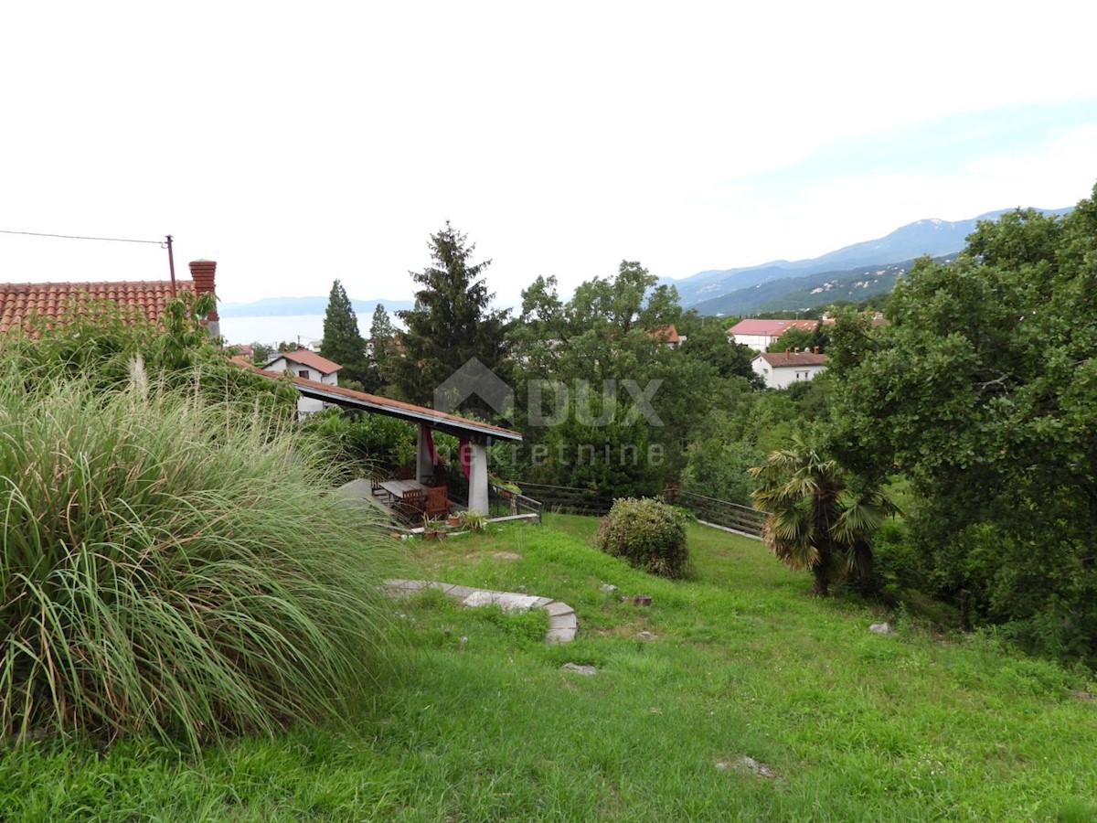 OPATIJA, KASTAV, TRINAJSTIĆI - casa 110m2 con vista mare + garage 90m2 + annessi 45m2 + ambiente 4100m2