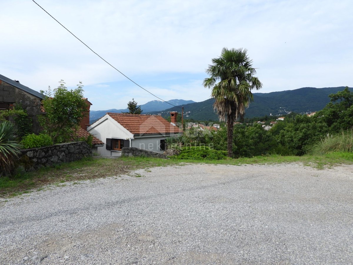 OPATIJA, KASTAV, TRINAJSTIĆI - casa 110m2 con vista mare + garage 90m2 + annessi 45m2 + ambiente 4100m2